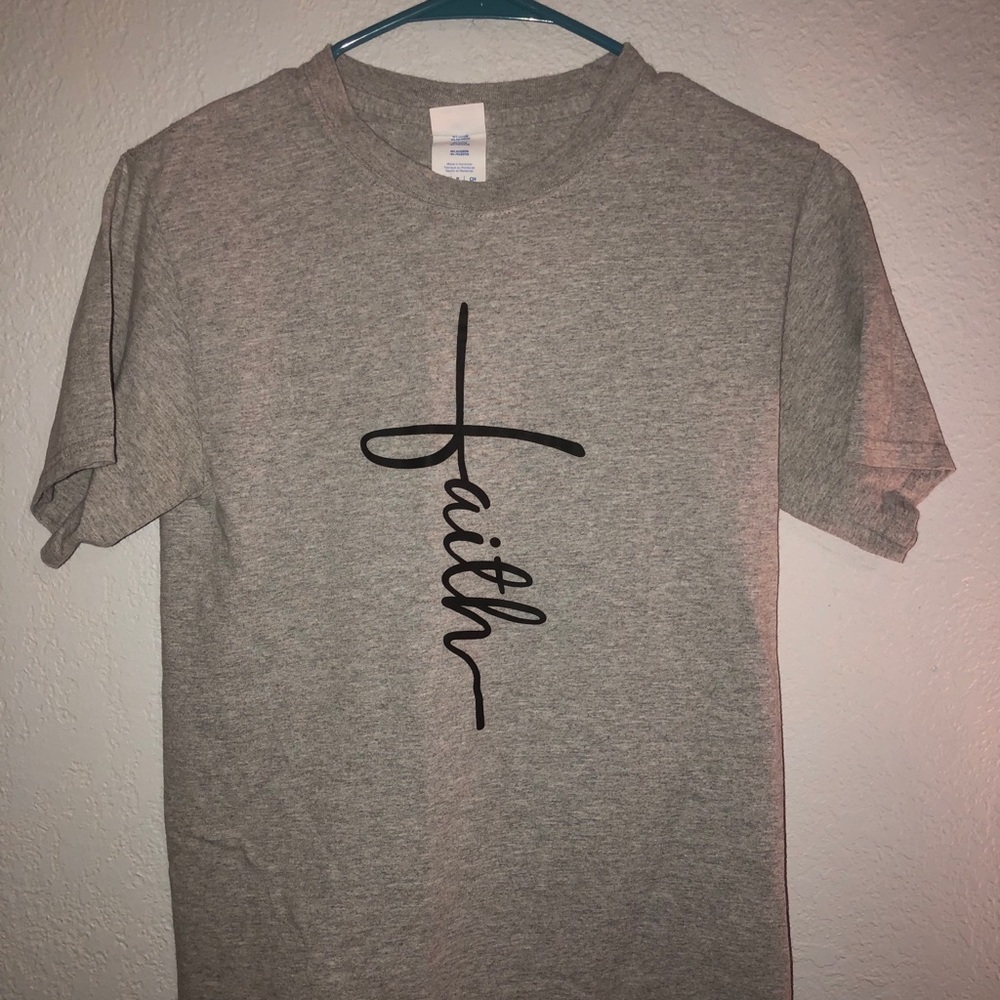“faith” t-shirt